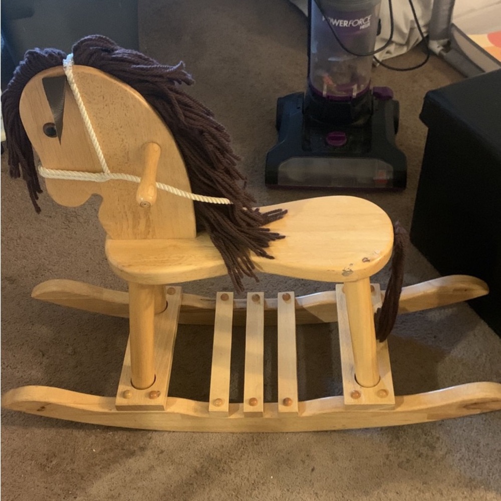 COPY - Amazingly well made - handmade rocking horse!